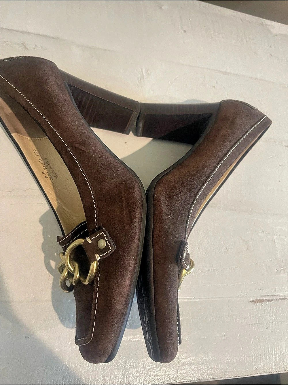 Coach Kristale Pumps in Brown - Picture 7 of 10